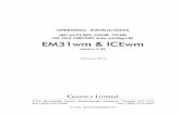 OPERATING INSTRUCTIONS EM31 and ICE DATA · PDF file... 670 9580 Fax: (905) 670 9204 E-mail: geonics@ Geonics Limited February, 2012 Version 2.08 EM31 and ICE DATA LOGGING SYSTEMS