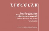 Implementing Impaired Driving Countermeasuresonlinepubs.trb.org/onlinepubs/circulars/ec072.pdf · Jennifer Correro, Layout and Proofreader; Pat Spellman and Joseph E. Gawel, Editors;