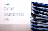 Current Developments: IFRS - · PDF fileStatements and IAS 8 on the definition of ‘material’. ... 2021 and IFRIC Interpretation 23 Uncertainty over Income Tax Treatments, effective