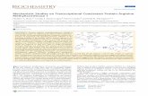 Mechanistic Studies on Transcriptional Coactivator Protein ... · PDF filefunction. One speciﬁc modiﬁcation, the methylation of arginine ... chloride and dimethylformamide (DMF)