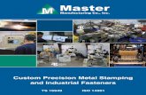 M  · PDF fileM Master Manufacturing Co., Inc. ... • MasterCam • Customer specified software. Certifications ... 5/26/2016 9:44:41 AM