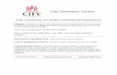 City Research Onlineopenaccess.city.ac.uk/2035/1/The Cultural Currency of.pdf · holders. URLs from City Research Online may be freely distributed and linked to. City Research Online: