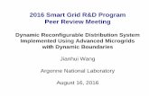 2016 Smart Grid R&D Program Peer Review Meetinge2rg.com/documents/Day one-AM-Web/2016 SG Peer Review Presenta… · Dynamic Reconfigurable Distribution System ... Operate more frequently