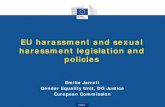 EU harassment and sexual harassment legislation and · PDF fileEU harassment and sexual harassment legislation and policies Emilie Jarrett . Gender Equality Unit, DG Justice. European