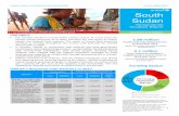 South Sudan -   · PDF fileFour RRM missions targeting nutrition (two in Mboro and Farazala, Baggari County, one in Aburoc, Fashoda County and one in Padeah Leer County) were