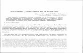 Aristoteles ^historiador de la filosofia? - biblio.upmx.mxbiblio.upmx.mx/textos/R0010112.pdf · Griega, trad, Alberto Medina Gonzalez, Gredos: Madrid 1993, vol, VI: Introduccion a