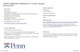 OPIM 415/MEAM 415/MEAM 515: Product Design Spring 2004opim.wharton.upenn.edu/~ulrich/documents/ulrich-productdesign.pdf · Product Design Spring 2004 OPIM 415/MEAM 415/MEAM 515: Product
