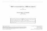 WUTHERING HEIGHTS - LEARNING ENGLISH WITH · PDF fileINTRODUCTION . In her "Preface and Biographical Notation" to the second edition of . Wuthering Heights, the author's sister, Charlotte,