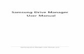Samsung Drive Manager User Manual - · PDF fileexternal hard disk management solution) and Samsung ... > Samsung-> Samsung Drive Manager-> Samsung Drive ... Samsung Drive Manager User