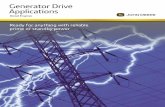 Generator Drive Applications - John Deere · PDF fileJohn Deere generator power Generator drive applications 2. 3 ... exactly the right fit for your application. ... and loyalty of