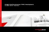 High Performance TOC Analyzers multi N/C Series · PDF filePOC, TC, TIC and TN b ... The measurement curve obtained with the help of VITA® ... decades used and for which we offer