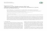 Research Article Adherence to the Mediterranean Diet and ...ktisis.cut.ac.cy/.../1/E.Hadjimbei-G.Botsaris-V.Gekas-A.Panayiotou.pdf · Research Article Adherence to the Mediterranean