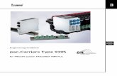 pac-Carriers Type 9195 - Bright Engineering  · PDF file3 Engineering Guideline pac-Carriers Type 9195 for TRICON system TRICONEX TMR PLC
