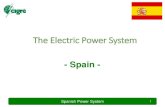 The Electric Power System - Homepage - · PDF fileThe Electric Power System - Spain - Country’s flag. Spanish Power System 2 Basic facts ... mini-hydro power 1 695 1 796 1 871 1
