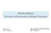 Patho Basic · PDF filePatho Basic Chronic Inflammatory ... –Discontinuity of inflammation –Granulomas ... Summary •Chronic inflammatory disease of colon (and small bowel)
