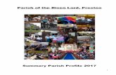 Parish of the Risen Lord, Preston - · PDF fileThe Rt Revd Julian T Henderson ... Bishop of Burnley ... The demographics of the parish include an ‘ethnic mix’ of 53% British and
