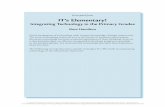 IT’s Elementary! Integrating Technology in the ... - · PDF fileIT’s Elementary! Integrating Technology in the ... in Education), IT’s Elementary! Integrating Technology ...