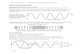 Wave Characteristics - · PDF fileNational 4 Physics - Waves and Radiation Summary Notes 1 04/03/2017 Wave Characteristics Longitudinal and transverse waves Waves transfer energy from