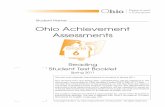 Ohio Achievement Assessments - Streetsboro City Schools Bag Grade_6... · The new machine, known as a manned submersible ... If you could put the base of the mountain at the bottom