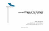 California Hospital Bioterrorism Response Planning Guide · PDF fileCalifornia Hospital Bioterrorism Response Planning Guide iii PLAGUE – QUICK REFERENCE