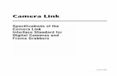 Camera Link Interface Standard Specification - · PDF fileii Camera Link Specifications Acknowledgements Participating Companies The following companies contributed to the development
