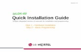 Step 1 – Hardware Installation Step 2 – Basic · PDF file2. LG-Nortel Confidential Information. Always Surpassing Customers Expectations. Contents. Getting Started. Overview. 1.Overall
