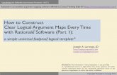 How to Construct Clear Logical Argument Maps Every Time ... · PDF fileHow to Construct Clear Logical Argument Maps Every Time ... ... reasoning