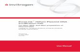 PureLink HiPure Plasmid DNA Purification Kitsradio.cuci.udg.mx/bch/EN/Manuals/Midi-prep_Hipure_Invitrogen.pdf · Introduction The PureLink™ HiPure Plasmid Purification Kits allow