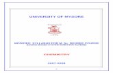 CHEMISTRY - University of · PDF fileCH 104 Quantum chemistry and nuclear chemistry 3 3 2.5 ... ‘General Chemistry’ paper in the third semester-CH-CBCBS-I is a ‘choice based