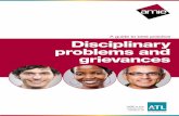 Disciplinary problems and grievances: a guide to best · PDF fileDisciplinary problems and grievances ... 3.15 Civil a nd criminal offences outside work 10 4 Grievances ... Disciplinary