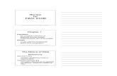 Review for FINAL EXAM - Pellissippi · PDF fileReview for FINAL EXAM 2 Final Review. Triola, Essentials of Statistics, Third Edition. Copyright 2008. Pea rson Education, Inc. Population