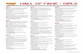 Hall of Fame - girls - Starburst Junior Golf Classicstarburstgolf.com/wp-content/uploads/2017/05/Starburst2016_hall-of... · Hall of Fame - girls 2015 Girls 7-8: ... Kaylee Vesely,