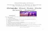 Orlando : Gays, Guns, Gods Greeds Gonads? - Meetupfiles.meetup.com/1556838/1-Orlando Gays, Guns, Gods, Greeds or... · Summary Here we go again ... Who ya wanna blame? 2 ... Orlando