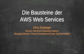 Die Bausteine der AWS Web Services - jug-saxony-day.org · PDF fileMobile & Devices Identity Sync Analytics Notifications. Infrastructure Foundation Services Regions Availability Zones