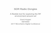 SDR Radio Dongles - Microsoftmicrohams.blob.core.windows.net/content/2017/03/RTL-SDR-dongle.pdf · • ADC resolution 8 bits • Bandwidth: ... 2-FSK, 4-FSK, MSK • data rates up