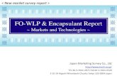 FO-WLP & Encapsulant Report - jms21.co.jp · PDF fileFO-WLP & Encapsulant Report ~ Markets and Technologies ~ < New market survey report > Japan Marketing Survey Co., Ltd TEL:81-3-5641