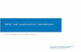 NHS Job evaluation handbook - NHS Employers/media/Employers/Documents/Pay and rewar… · 4 1.9 Finally, chapter fifteen sets out the NHS Staff Council procedure on what to do if
