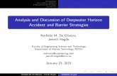 Analysis and Discussion of Deepwater Horizon Accident · PDF fileIntroduction Failed Barrier Analysis Proposed Barrier Strategy Conclusion Analysis and Discussion of Deepwater Horizon