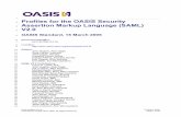 SAML 2.0 Profiles - OASISdocs.oasis-open.org/security/saml/v2.0/saml-profiles-2.0-os.pdf · 1 Introduction This document specifies profiles that define the use of SAML assertions