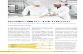 Problem-Solving in Puff Pastry · PDF file4 food Marketing & Technology • June 2015 DOUGH MARGARINE DOUGH DOUGH MARGARINE STEAM STEAM H2O H2O H2O What to do? Every R&D department