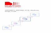SIM7600CE SIM7600C-PCIE Hardware Design V1 · PDF fileSIM7600CE_SIM7600C -PCIE_Hardware_Design ... The following figure is SIM7600-PCIE hardware block diagram. GSM/UMTS /LTE ... SMS