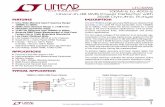 LTC5596 - 100MHz to 40GHz Linear-in-dB RMS Power …cds.linear.com/docs/en/datasheet/5596f.pdf · Linear-in-dB RMS Power Detector with 35dB Dynamic Range ... with Guaranteed Log-Slope