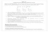 UNIT - 12 ALDEHYDES, KETONES AND CARBOXYLIC ACIDS · PDF file13.01.2016 · UNIT - 12 ALDEHYDES, KETONES AND CARBOXYLIC ACIDS Nature of carbonyl group:- The Pi electron cloud of >C=O