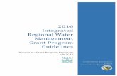 2016 Integrated Regional Water Management Grant …abcrs.resources.ca.gov/guidelines/guideline_624.pdf · 2016 . Integrated . Regional Water . Management . Grant Program . Guidelines