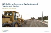 NZ Guide to Pavement Evaluation and Treatment Design · PDF filebased design process has ... • Either within the design report or separate should be an ... epoxy resin formed from