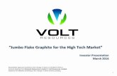 Jumbo Flake Graphite for the High Tech Market”media.abnnewswire.net/media/en/docs/ASX-MOZ-441030.pdf · 1 Investor Presentation March 2016 “Jumbo Flake Graphite for the High Tech
