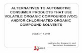 Automotive Consumer Products - Homepage | California · PDF fileemissions and voc limits for automotive consumer products 12/31/2002 12/31/2004 brake cleaners 5.8 45 - carburetor and