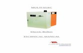 Multi elec - Atlantic · PDF fileBOILER ELECTRICAL PROTECTION Selection of ... The boiler and the control panel should not been installe ... The “multi-elec” electric boiler should