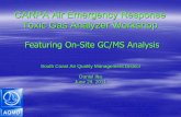 CARPA Air Emergency Response Toxic Gas Analyzer Workshop · PDF fileCARPA Air Emergency Response Toxic Gas Analyzer Workshop South Coast Air Quality Management District Daniel Iha