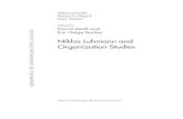 Niklas Luhmann and - pdfs. · PDF fileLuhmann’s Systems Theory and Theories of Social Practices Kai Helge Becker..... 215 5 01 Luhmann 05-11-16 17.19 Sida 5. 11. Luhmann’s Systems